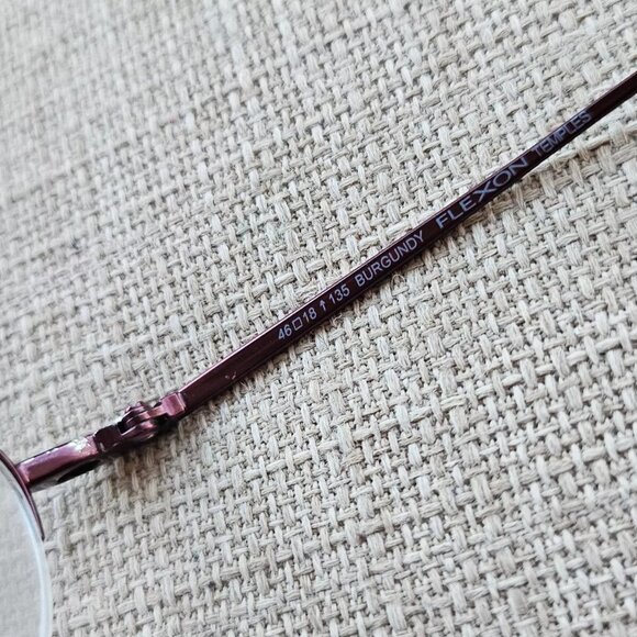 Marchon Women Glasses Half Rim MAGNETICS 883 MAG Burgundy Eyeglasses FELXON - Picture 10 of 14